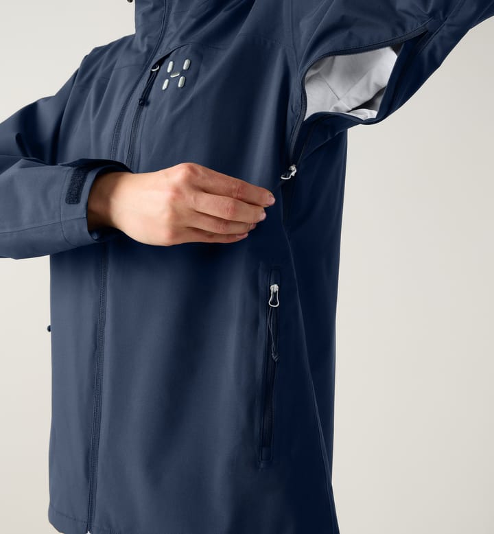 Haglöfs Women's Ozka Proof Jacket Tarn Blue Haglöfs