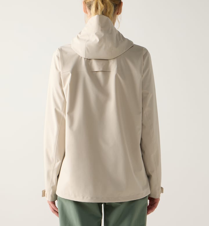 Haglöfs Women's Ozka Proof Jacket Chalk Beige Haglöfs