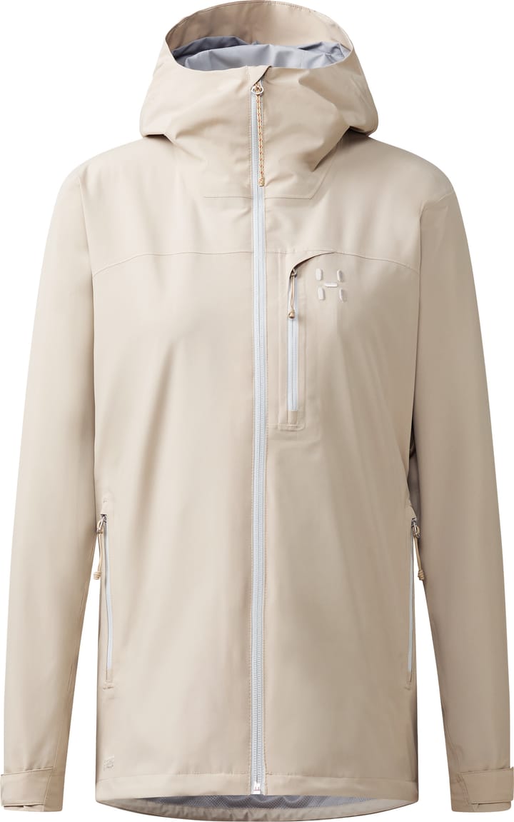 Haglöfs Women's Ozka Proof Jacket Chalk Beige Haglöfs