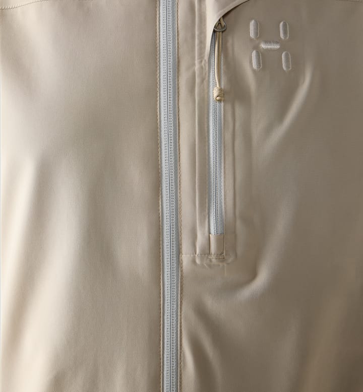 Haglöfs Women's Ozka Proof Jacket Chalk Beige Haglöfs