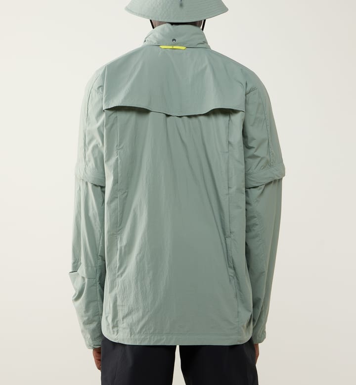 Haglöfs Men's Solis Zip Off Jacket Dew Green Haglöfs