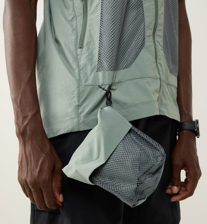 Haglöfs Men's Solis Zip Off Jacket Dew Green Haglöfs