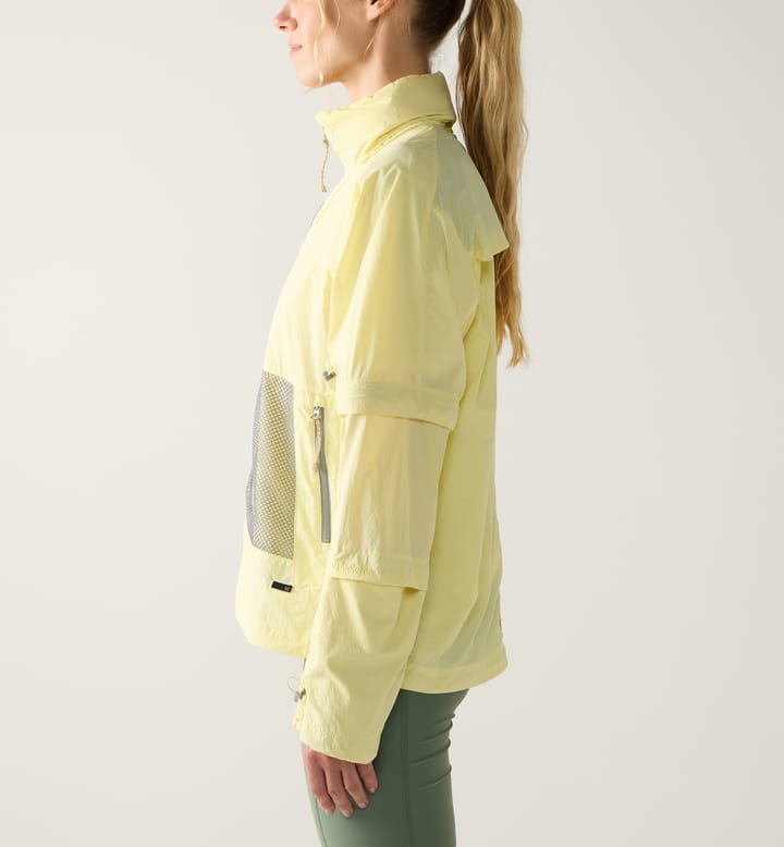 Haglöfs Women's Solis Zip Off Jacket Yellow Rise Haglöfs