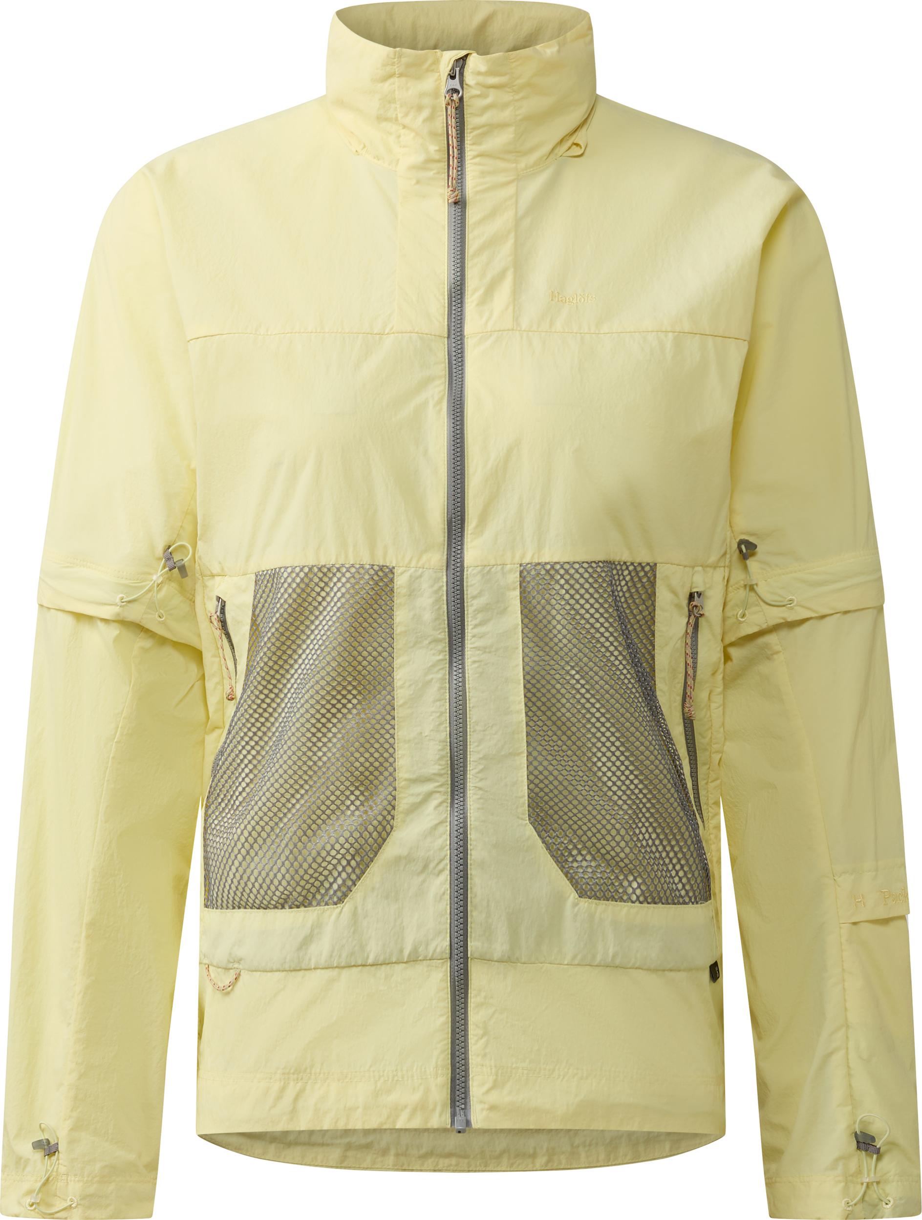 Hagl&ouml;fs Women's Solis Zip Off Jacket Yellow Rise