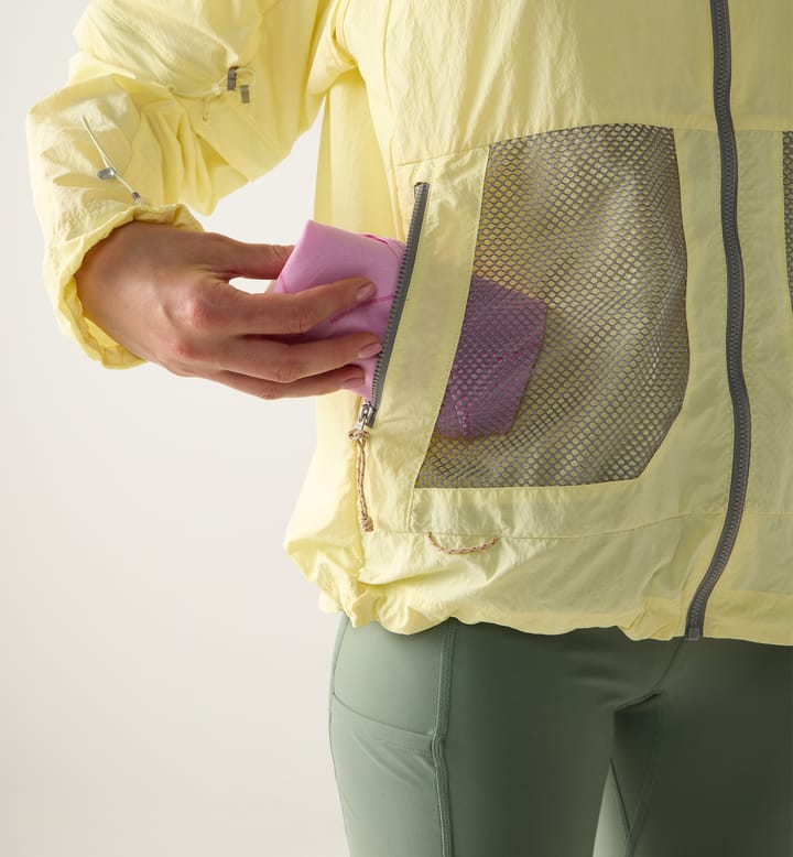 Haglöfs Women's Solis Zip Off Jacket Yellow Rise Haglöfs