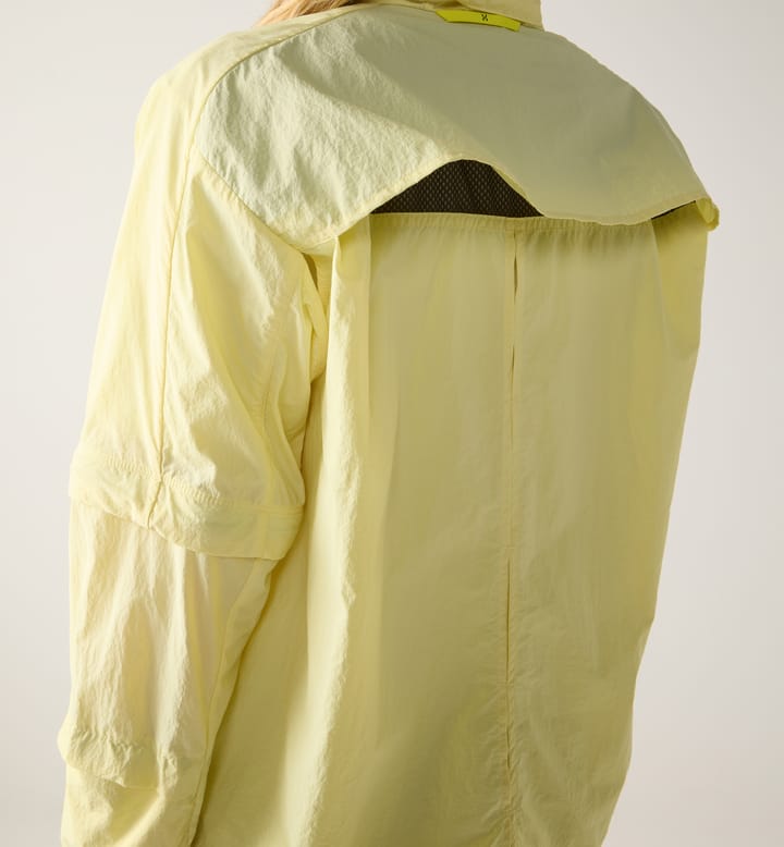 Haglöfs Women's Solis Zip Off Jacket Yellow Rise Haglöfs