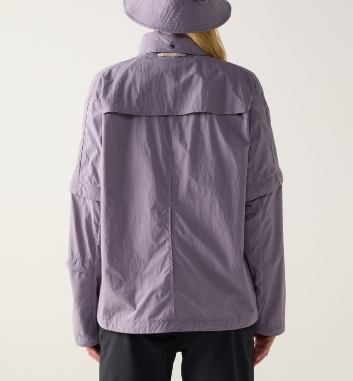 Haglöfs Women's Solis Zip Off Jacket Purple Fog Haglöfs