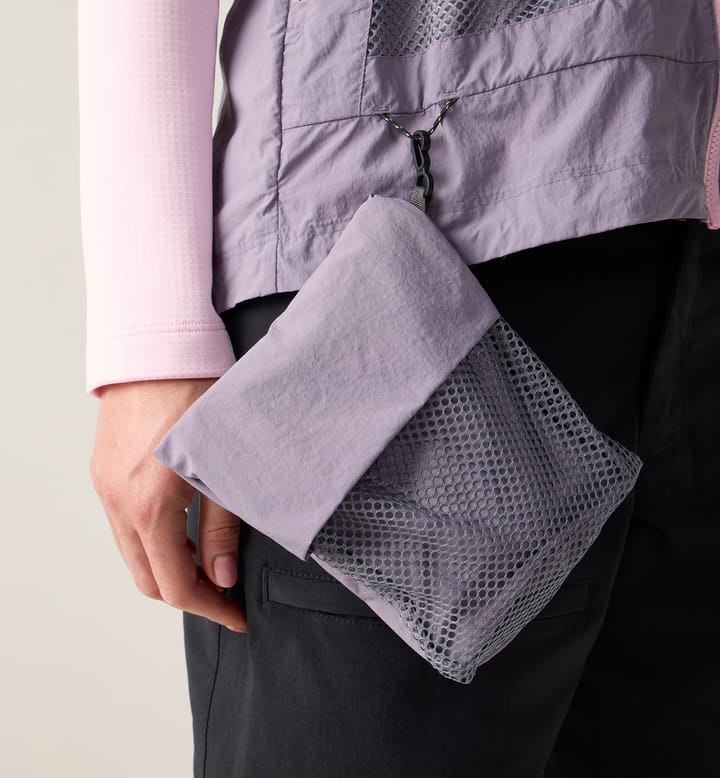 Haglöfs Women's Solis Zip Off Jacket Purple Fog Haglöfs