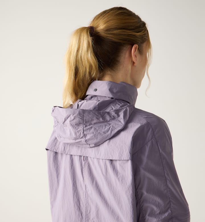 Haglöfs Women's Solis Zip Off Jacket Purple Fog Haglöfs