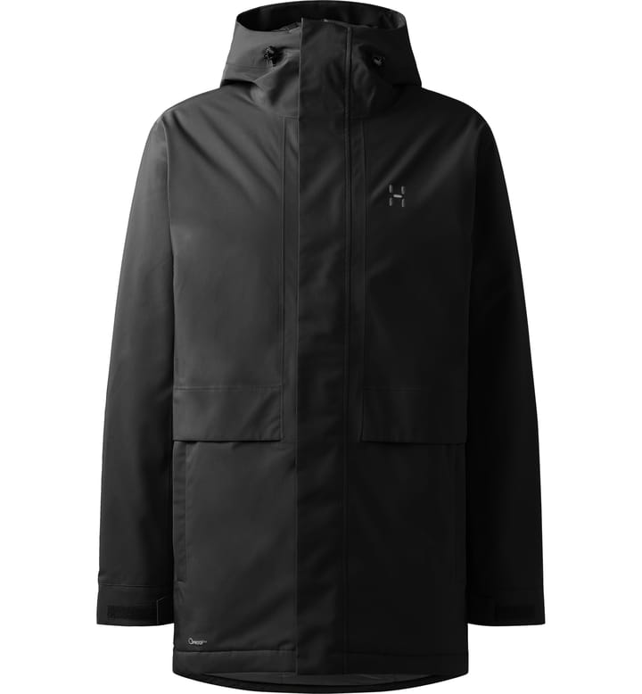 Haglöfs Salix Proof Mimic Ii Parka Men True Black Haglöfs