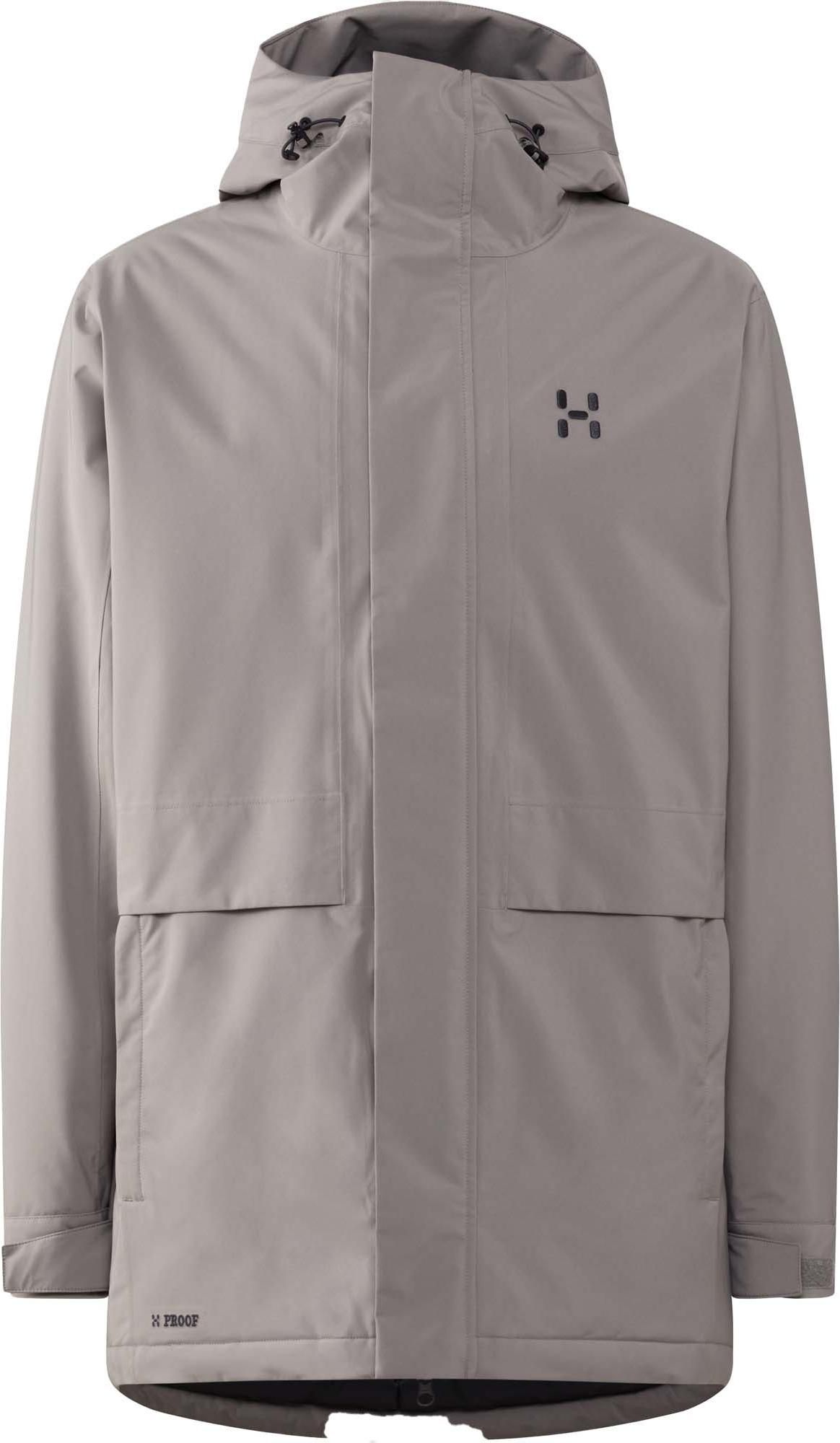 Haglöfs Salix Proof Mimic Ii Parka Men Stone Brick