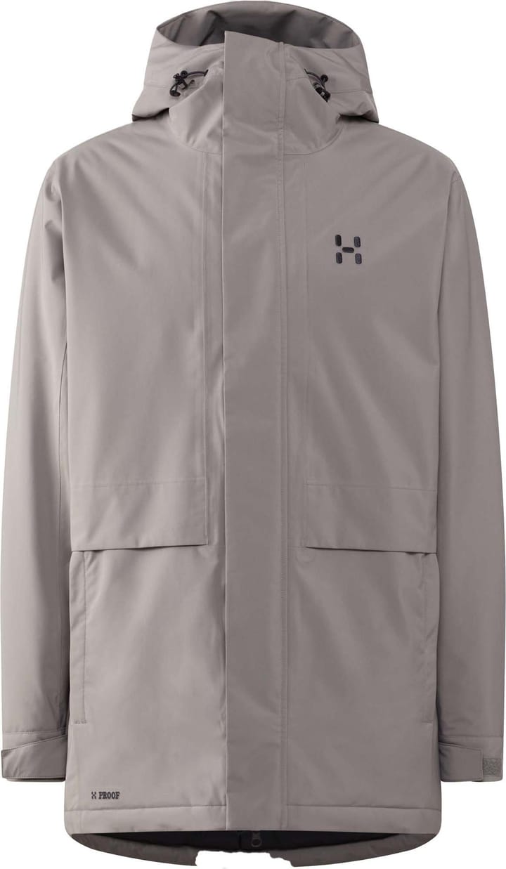 Haglöfs Salix Proof Mimic Ii Parka Men Stone Brick Haglöfs