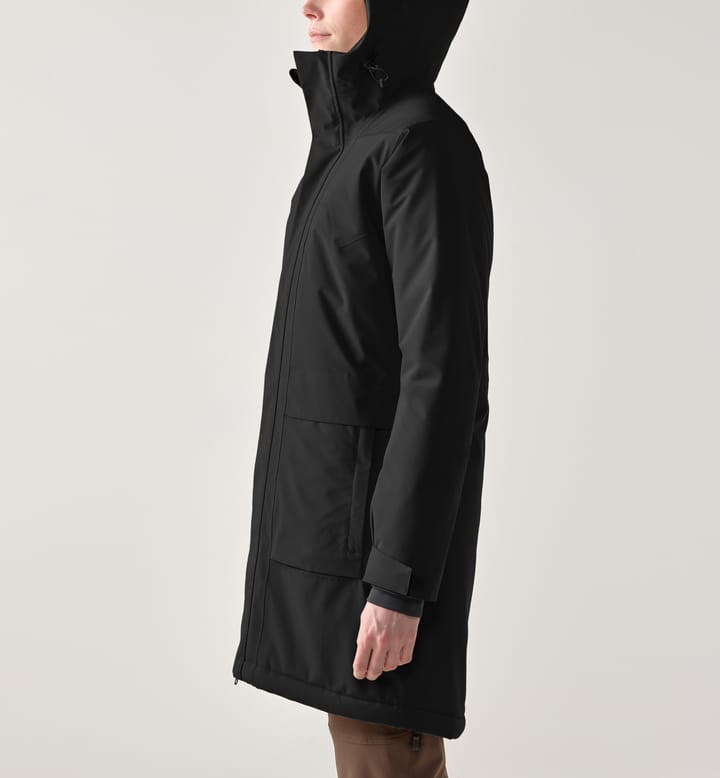 Haglöfs Women's Salix Proof Mimic II Parka True Black Haglöfs Haglöfs Women's Salix Proof Mimic II Parka True Black Haglöfs