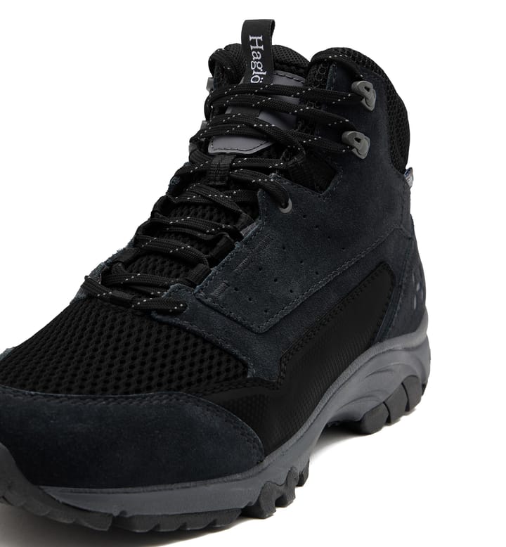 Haglöfs Men's Rosson Proof Mid True Black/magnetite Haglöfs