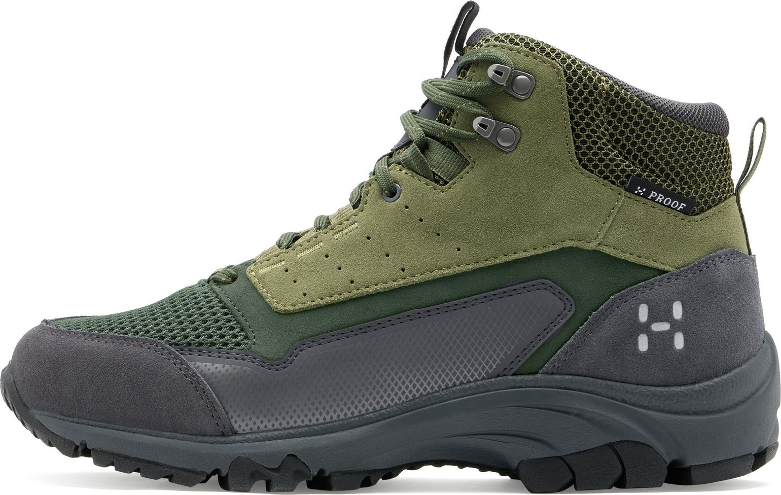 Haglöfs Men's Rosson Proof Mid Magnetite/olive Green