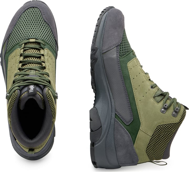 Haglöfs Men's Rosson Proof Mid Magnetite/olive Green Haglöfs