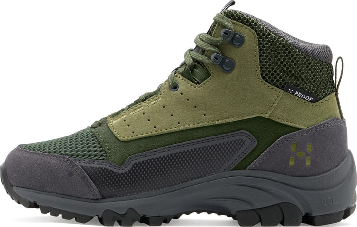 Haglöfs Women's Rosson Proof Mid Magnetite/olive Green Haglöfs