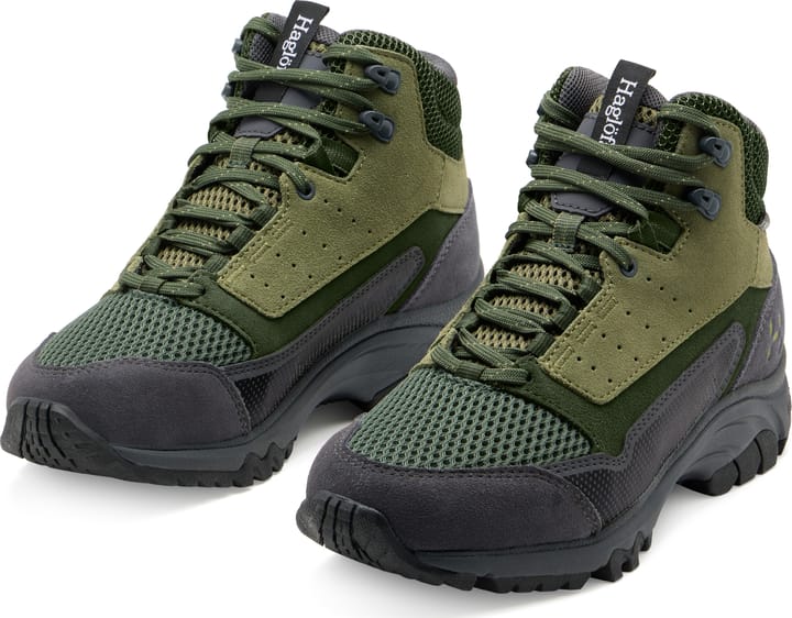 Haglöfs Women's Rosson Proof Mid Magnetite/olive Green Haglöfs