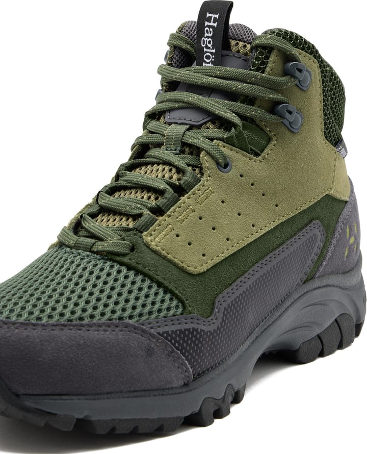 Haglöfs Women's Rosson Proof Mid Magnetite/olive Green Haglöfs