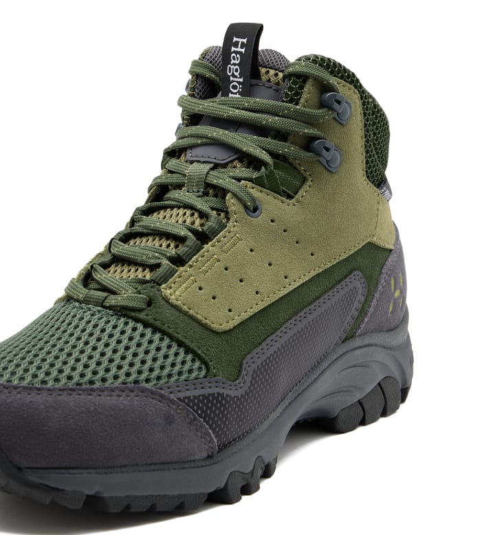 Haglöfs Women's Rosson Proof Mid Magnetite/olive Green Haglöfs