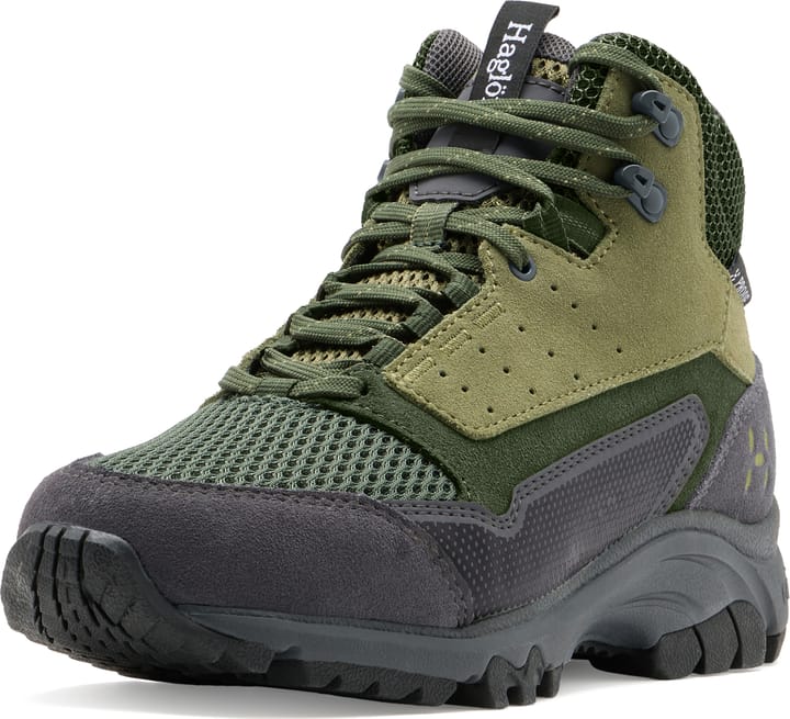 Haglöfs Women's Rosson Proof Mid Magnetite/olive Green Haglöfs