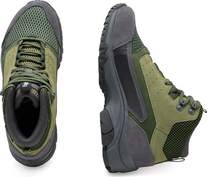 Haglöfs Women's Rosson Proof Mid Magnetite/olive Green Haglöfs