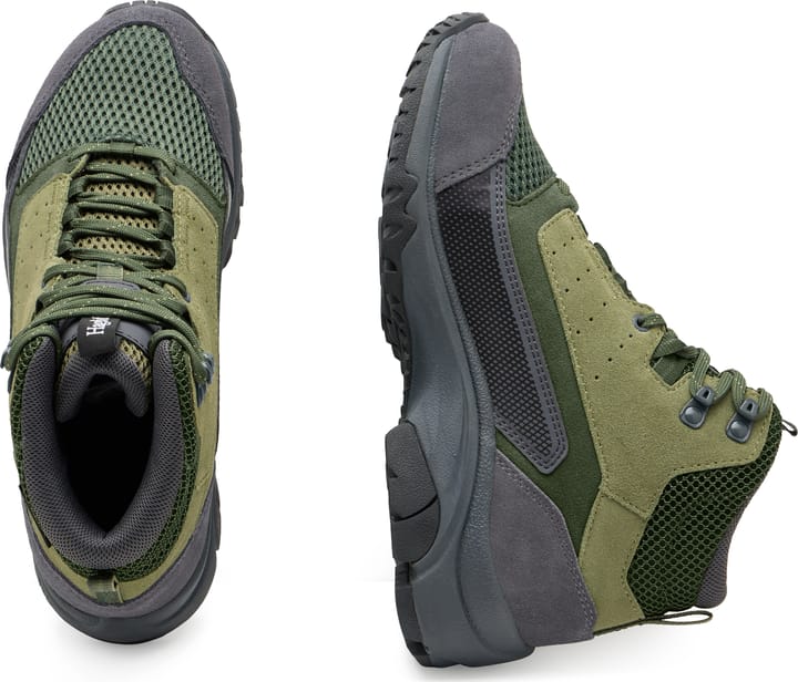 Haglöfs Women's Rosson Proof Mid Magnetite/olive Green Haglöfs