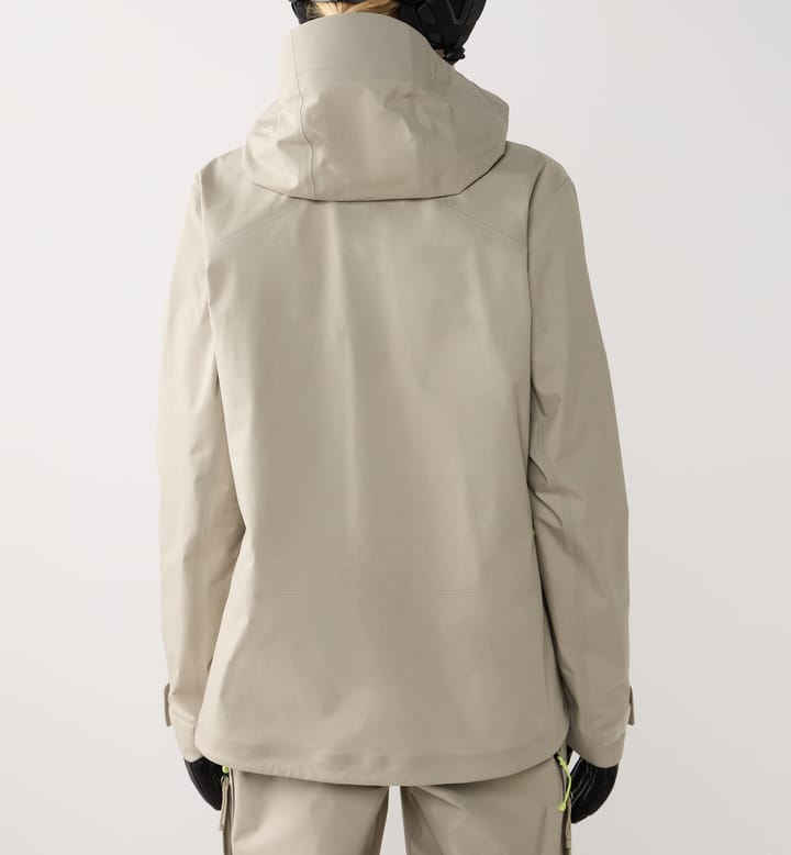 Haglöfs Women's Nallo Touring GORE-TEX Jacket Chalk Beige Haglöfs