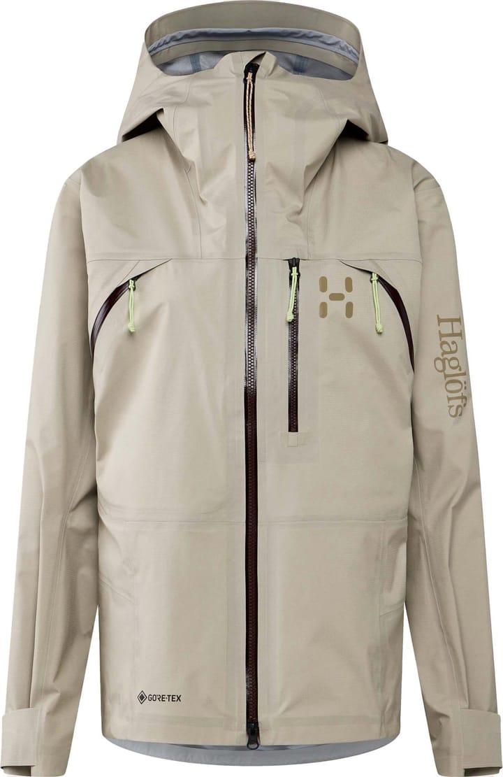 Haglöfs Women's Nallo Touring GORE-TEX Jacket Chalk Beige Haglöfs