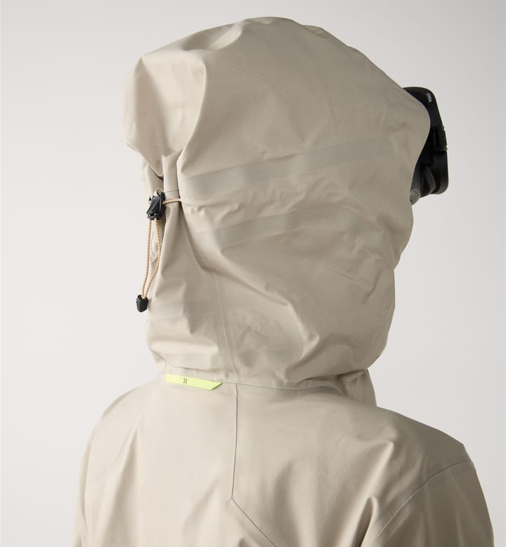 Haglöfs Women's Nallo Touring GORE-TEX Jacket Chalk Beige Haglöfs
