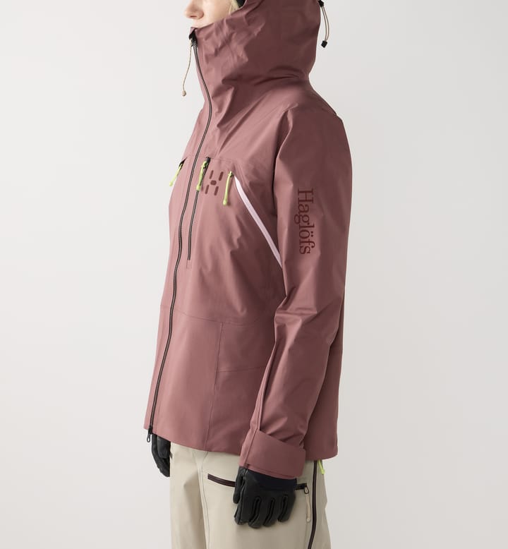 Haglöfs Women's Nallo Touring GORE-TEX Jacket Misty Mauve Haglöfs
