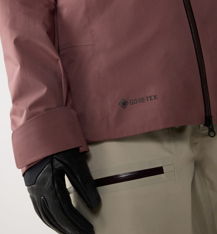 Haglöfs Women's Nallo Touring GORE-TEX Jacket Misty Mauve Haglöfs