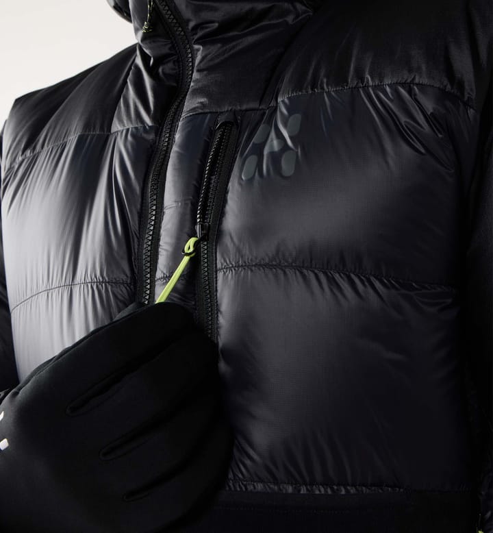 Haglöfs Men's Nallo Touring Down Hood True Black Haglöfs