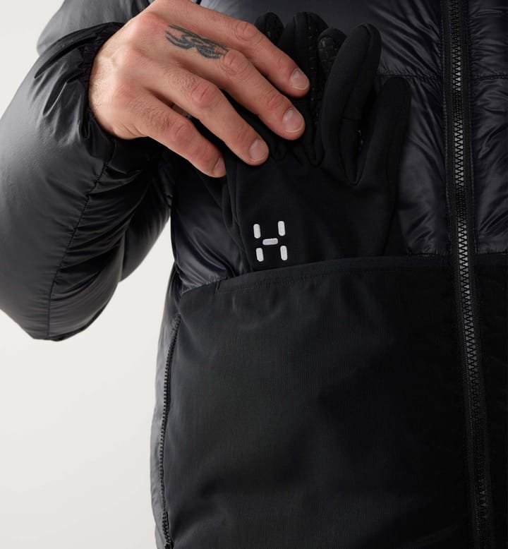 Haglöfs Men's Nallo Touring Down Hood True Black Haglöfs