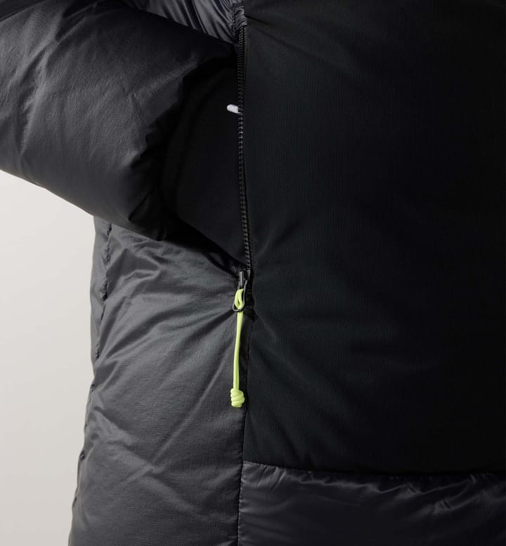 Haglöfs Men's Nallo Touring Down Hood True Black Haglöfs