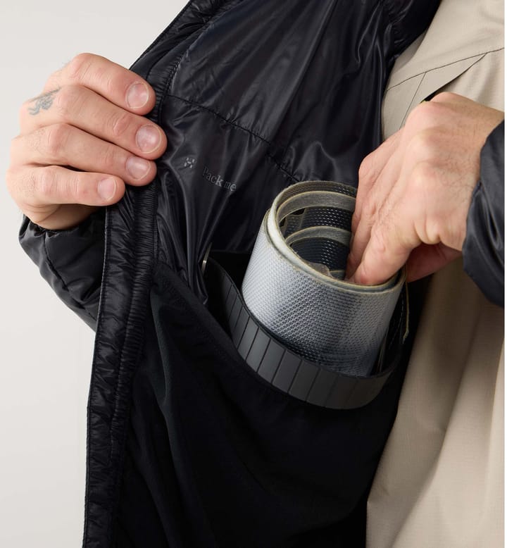 Haglöfs Men's Nallo Touring Down Hood True Black Haglöfs