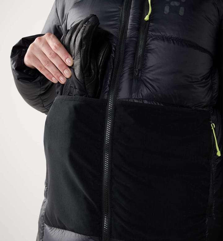 Haglöfs Women's Nallo Touring Down Hood True Black Haglöfs