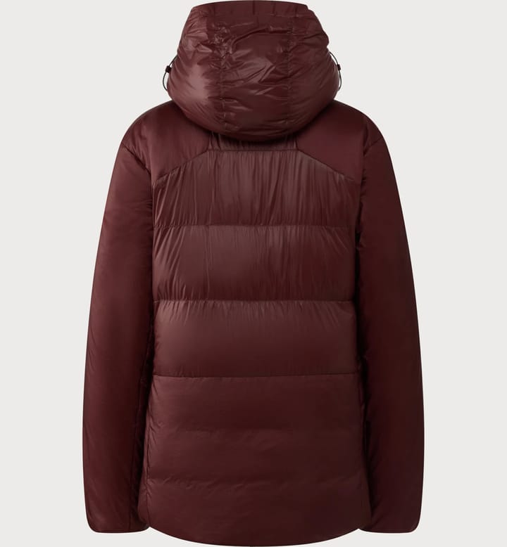 Haglöfs Women's Nallo Touring Down Hood Maroon Trail Haglöfs