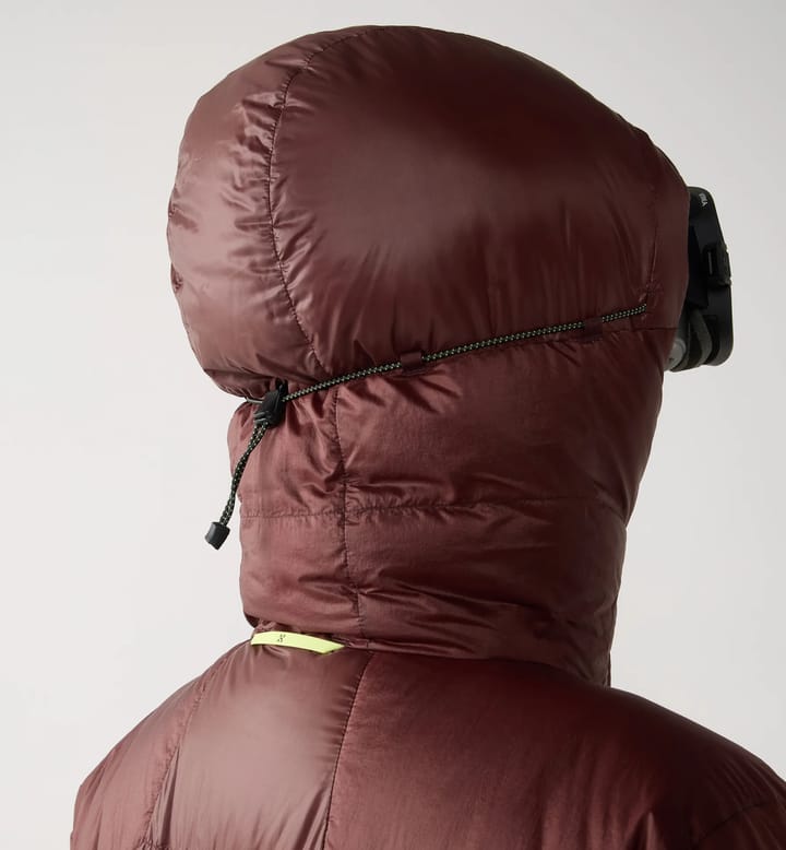 Haglöfs Women's Nallo Touring Down Hood Maroon Trail Haglöfs