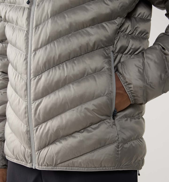 Haglöfs Men's Särna Mimic II Hood Stone Brick Haglöfs