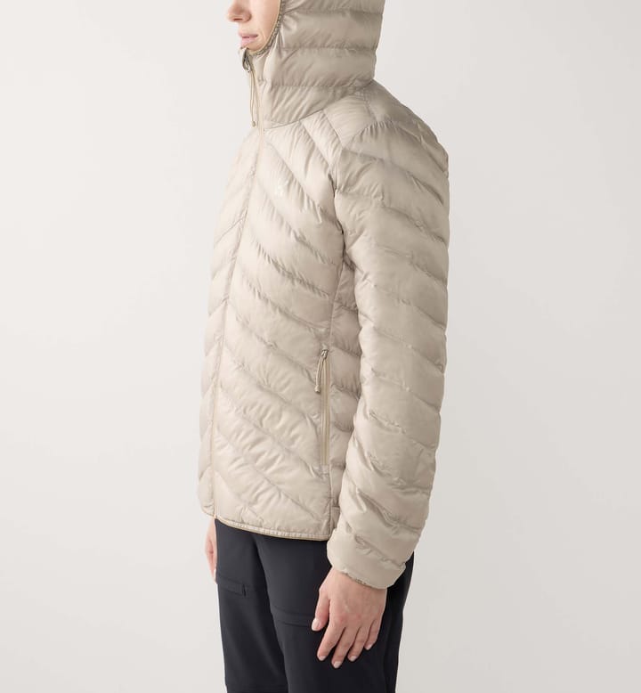Haglöfs Women's Särna Mimic II Hood Chalk Beige Haglöfs