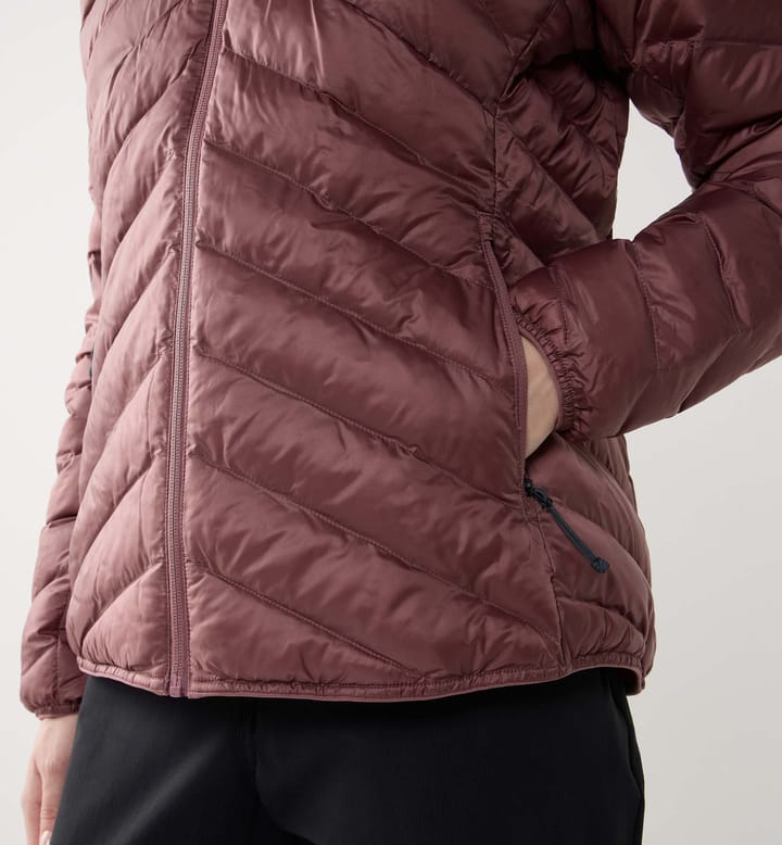 Haglöfs Women's Särna Mimic II Hood Misty Mauve Haglöfs