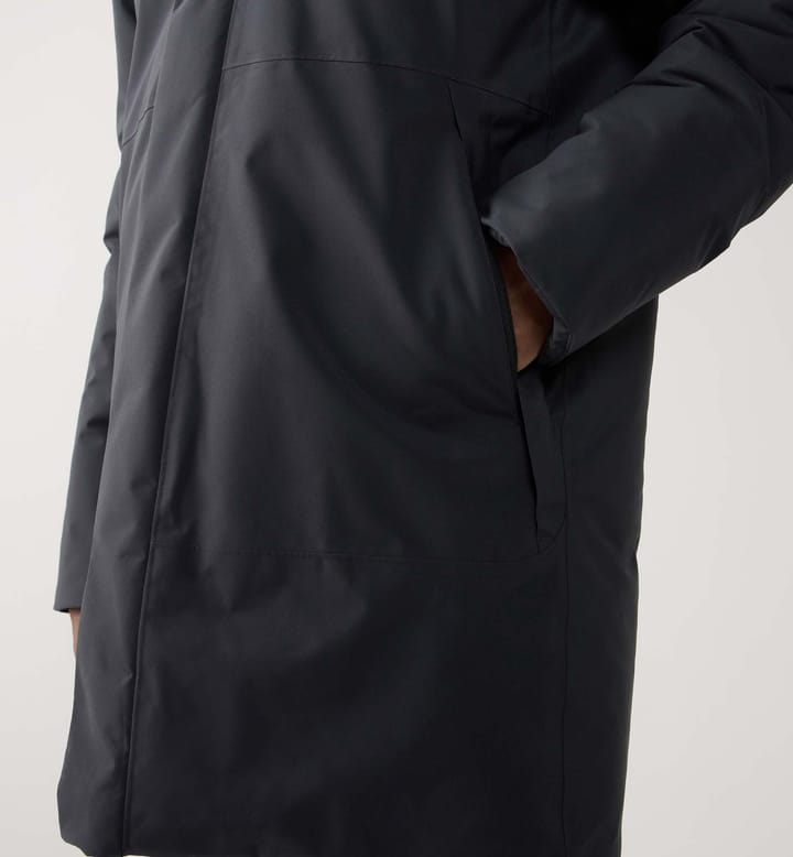 Haglöfs Men's Yra Mimic Proof Parka True Black Haglöfs