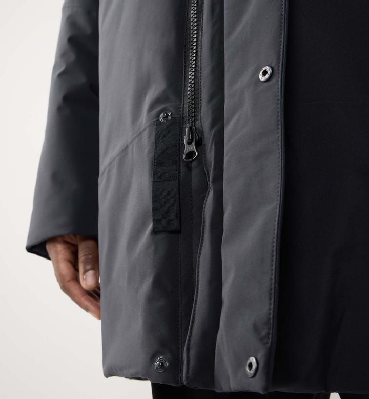 Haglöfs Men's Yra Mimic Proof Parka True Black Haglöfs