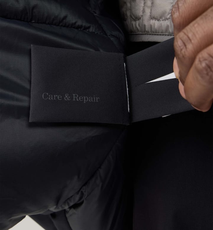 Haglöfs Men's Yra Mimic Proof Parka True Black Haglöfs