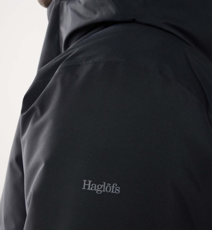 Haglöfs Men's Yra Mimic Proof Parka True Black Haglöfs