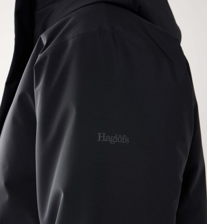Haglöfs Women's Yra Mimic Proof Parka True Black Haglöfs