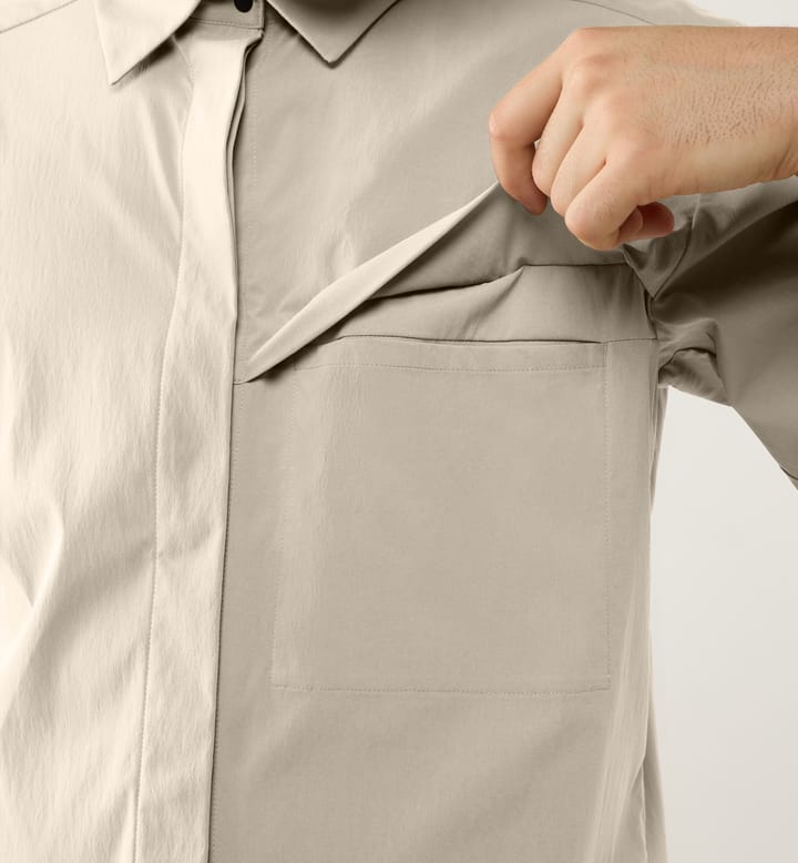 Haglöfs Men's Salo Shirt Ss II Chalk Beige Haglöfs