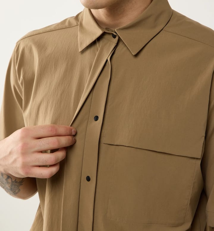 Haglöfs Salo Shirt Ss Ii Men Oak Brown Haglöfs