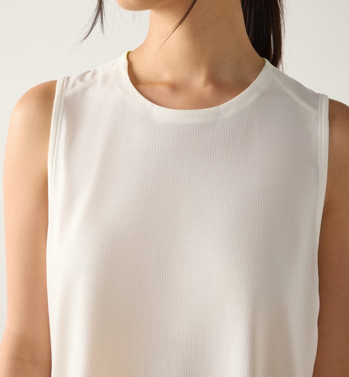 Haglöfs Women's L.I.M Ridge Tank Soft White Haglöfs
